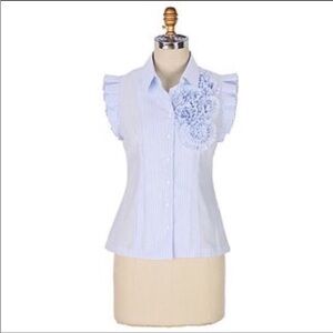 ANTHROPOLOGIE McGinn Sweet William Blouse